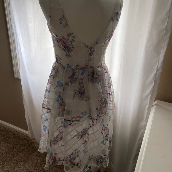 Anthro dress!!! Lovely water color tea dress - Picture 2 of 4